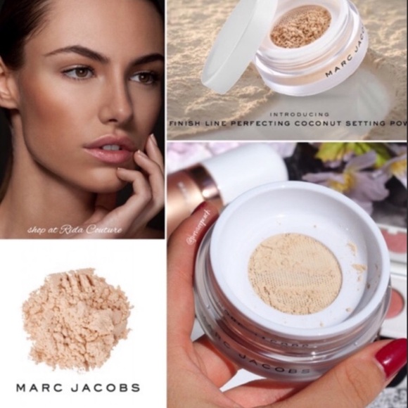 Marc Jacobs Finish Line Perfecting Coconut Setting Powder - Picture 2 of 13